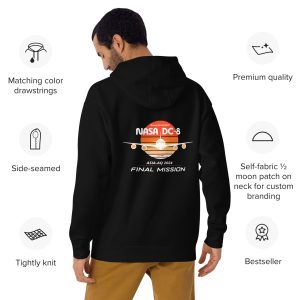 NASA DC8 ASIA-AQ Final Mission - Unisex Hoodie